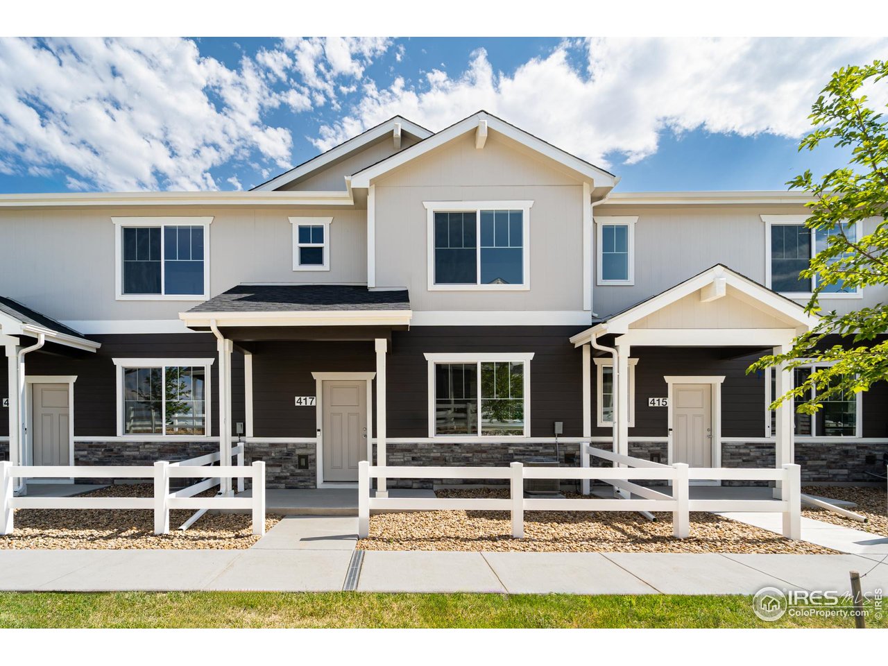 a view of a house with a patio