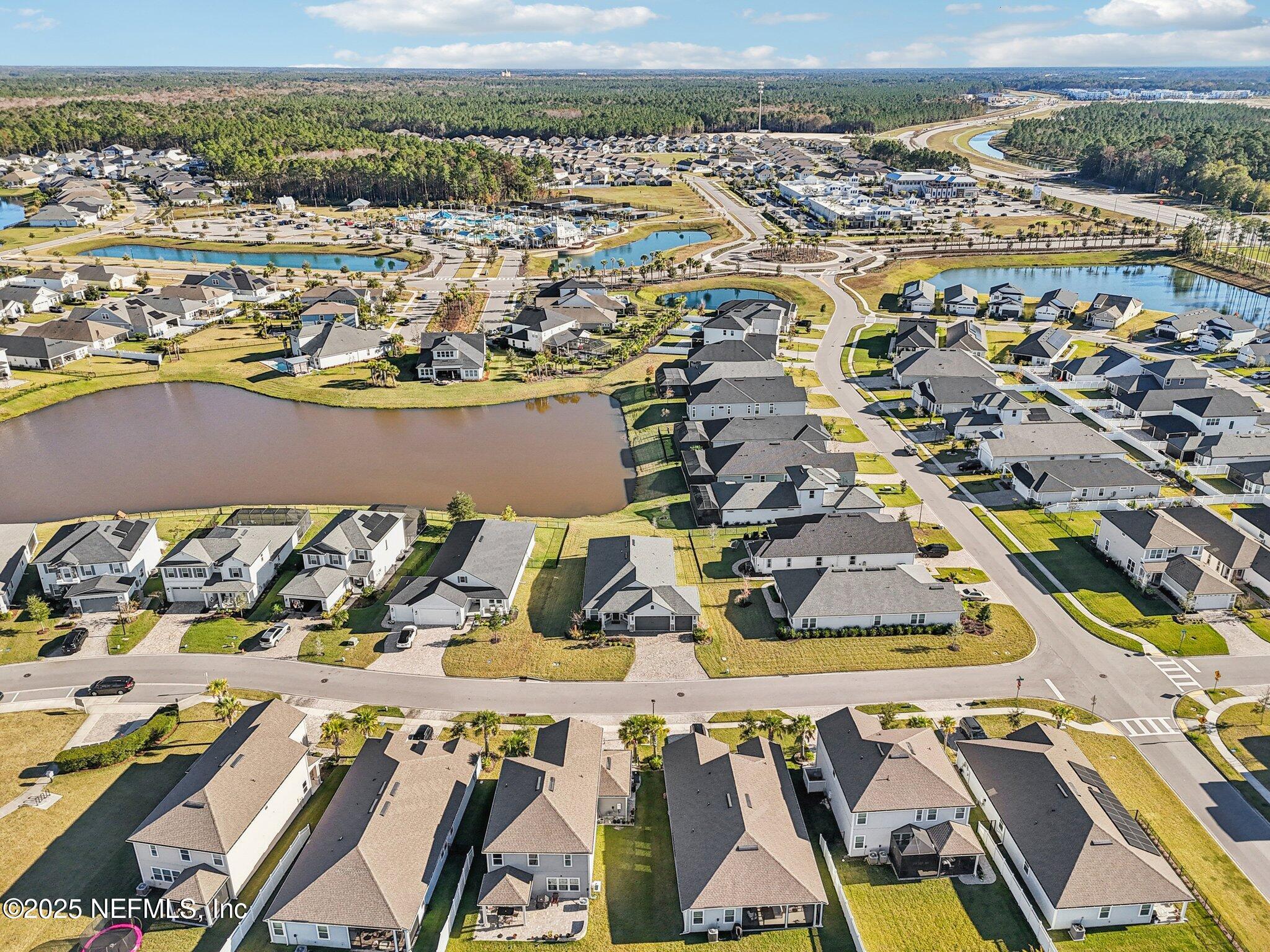 48 Fawn Field Lane St. Augustine, FL 32092 - Photo 44 of 73 an aerial view of a residential houses with outdoor space