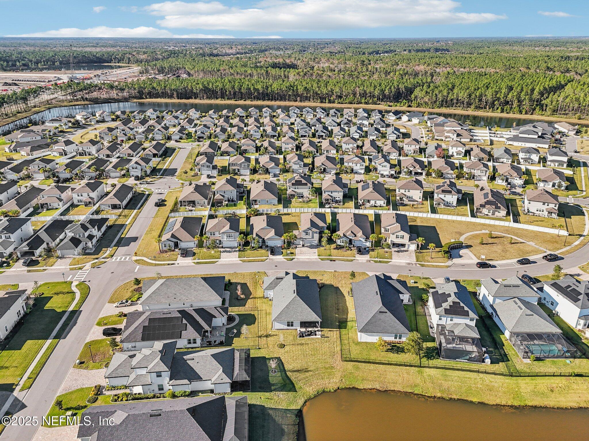 48 Fawn Field Lane St. Augustine, FL 32092 - Photo 51 of 73 an aerial view of residential houses with outdoor space