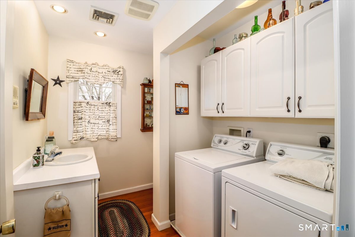 55 Washington Ridge Road New Milford, CT 06776 - Photo 33 of 40 a utility room with dryer and washer