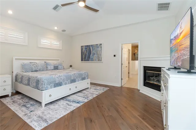 a view of swimming pool with a patio