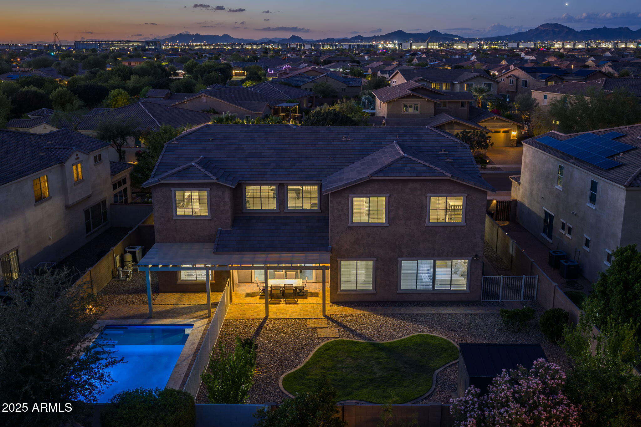 10535 Diffraction Avenue Mesa, AZ 85212 - Photo 62 of 126 Overhead View-Backyard