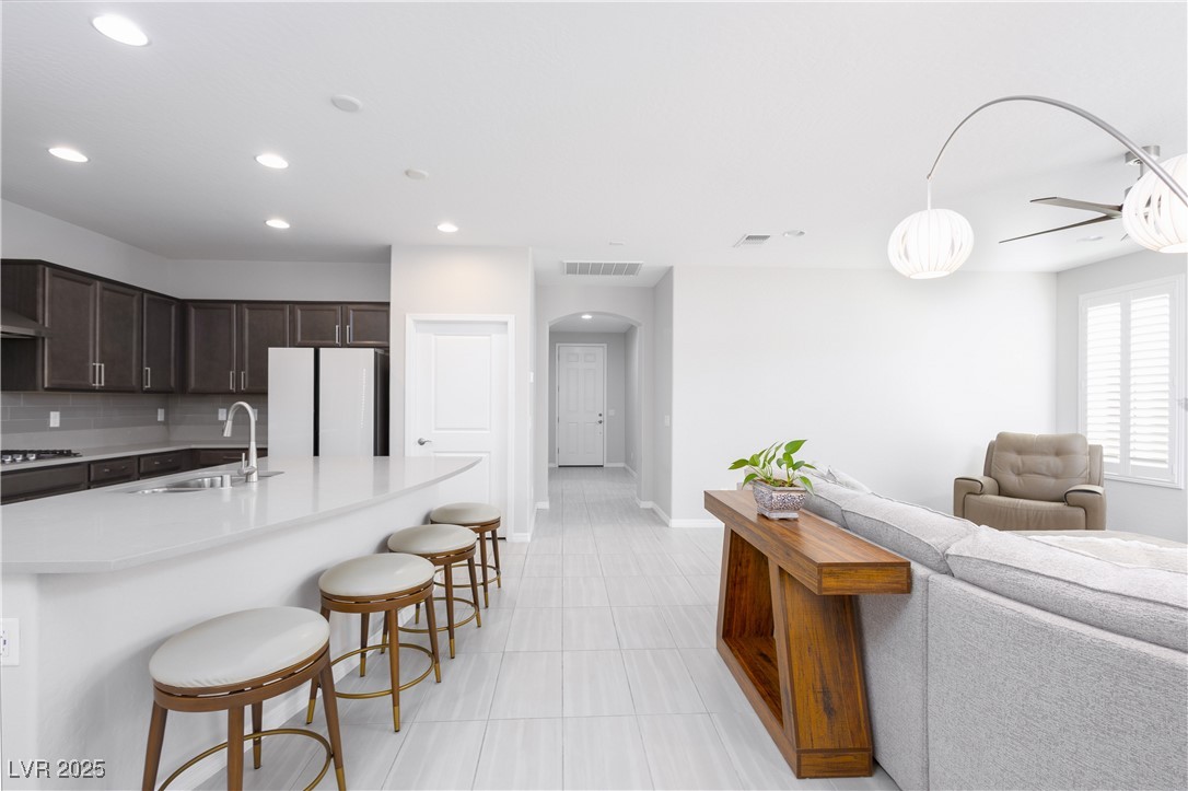 1129 Calico Ridge Mesquite, NV 89034 - Photo 4 of 22 Entry into house, kitchen & living areas