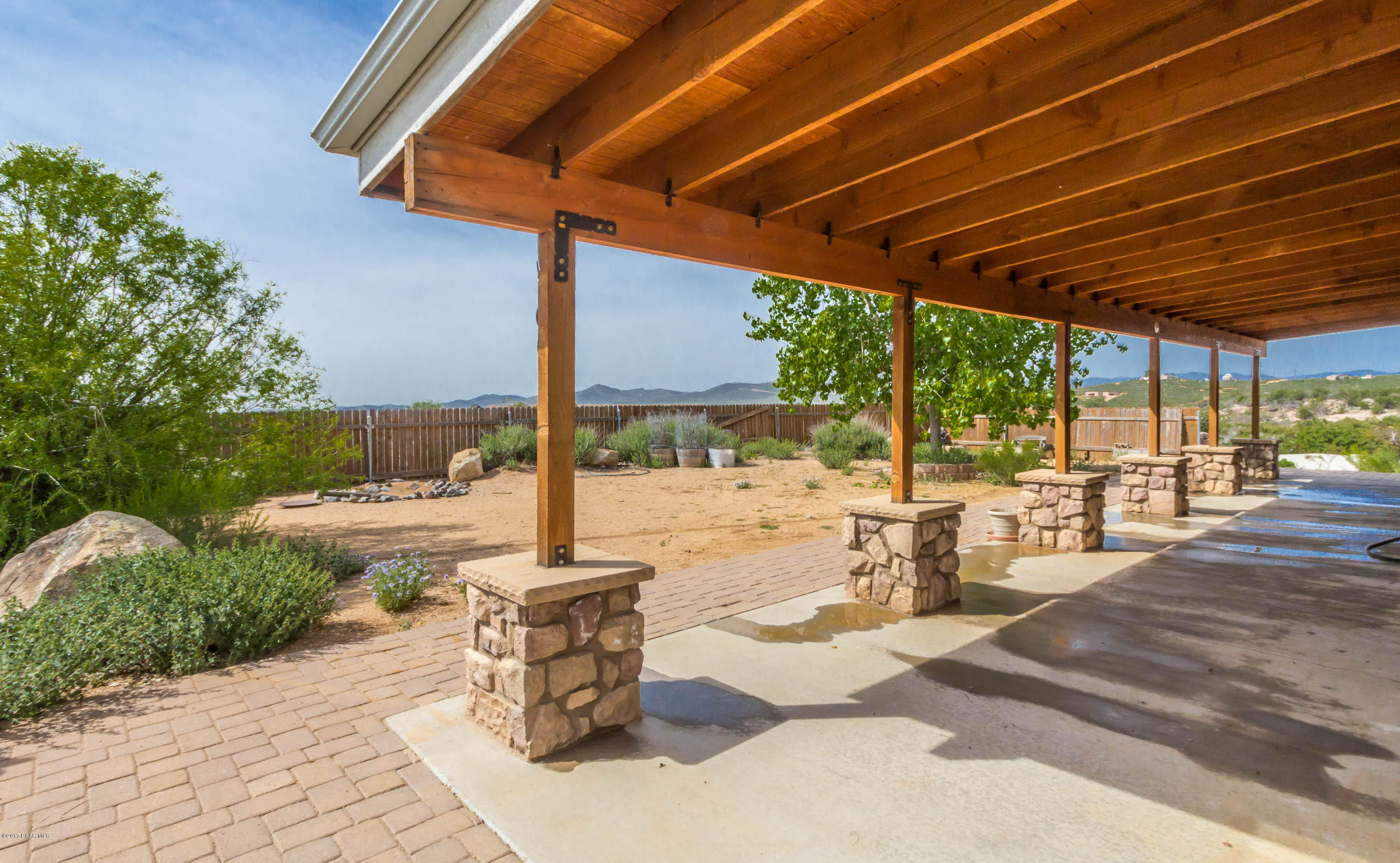 1375 North Triple D Ranch Road Dewey, AZ 86327 - Photo 14 of 16 014_Backyard And Covered Patio