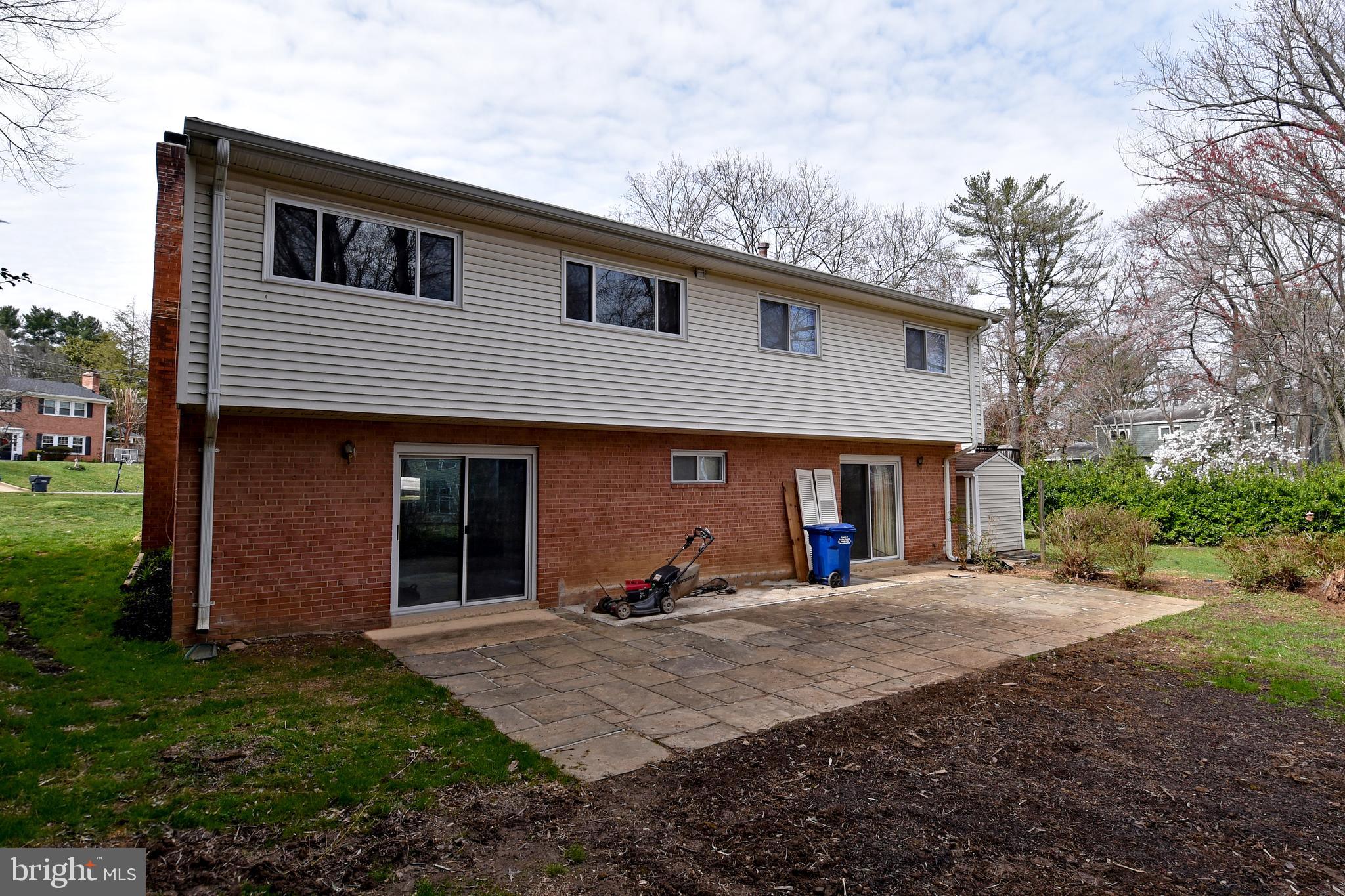 1043 Warbler Place McLean, VA 22101 - Photo 16 of 17 Rear Yard with Patio