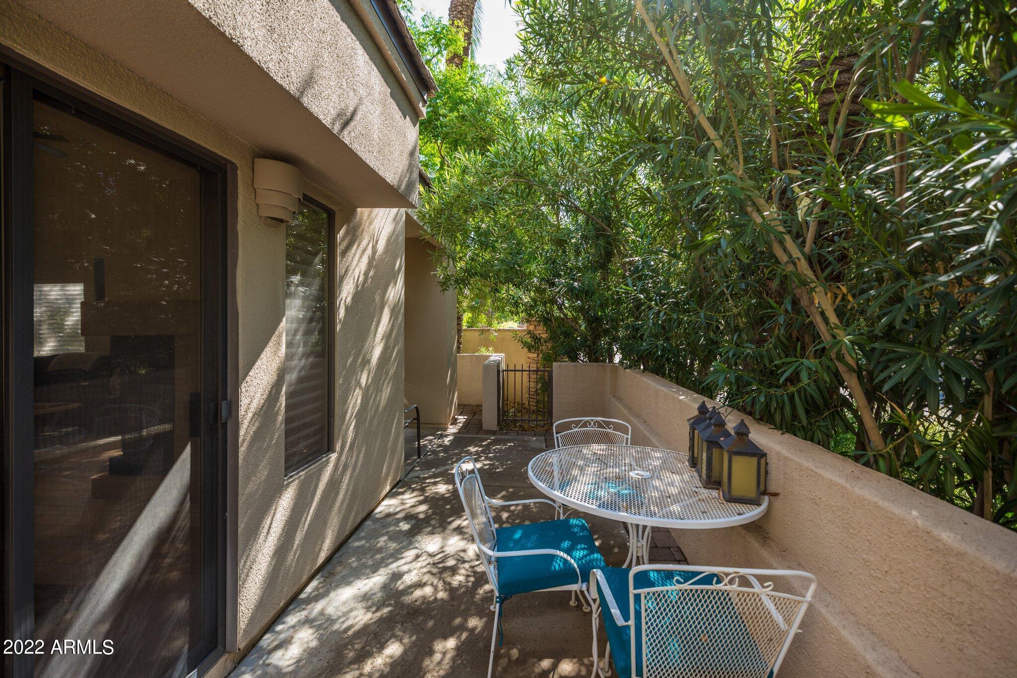 7272 East Gainey Ranch Road, Unit 92 Scottsdale, AZ 85258 - Photo 19 of 38 PRIVATE PATIO
