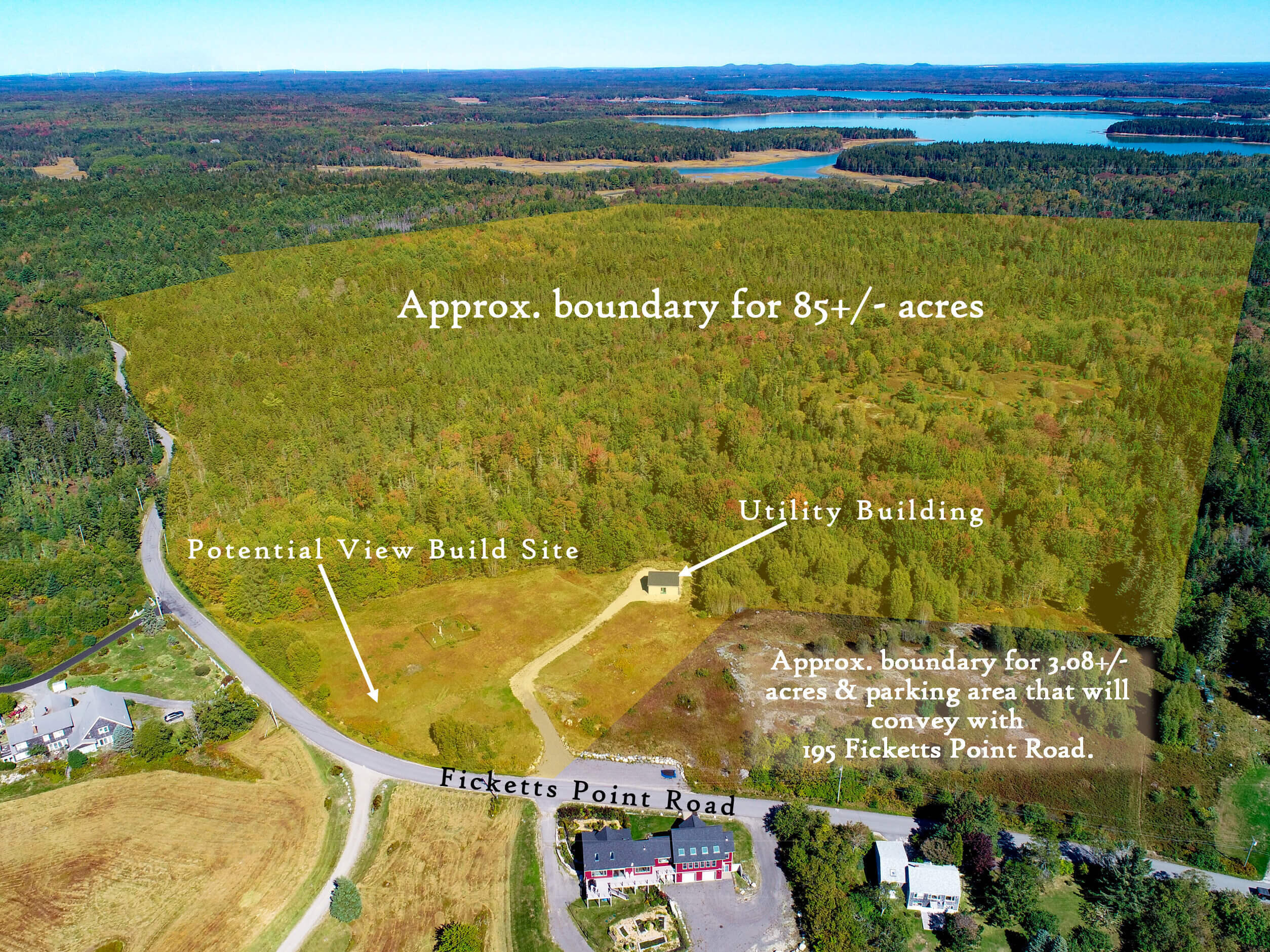 229-230 Ficketts Point Road Milbridge, ME 04658 - Photo 3 of 27 Aerial (3)