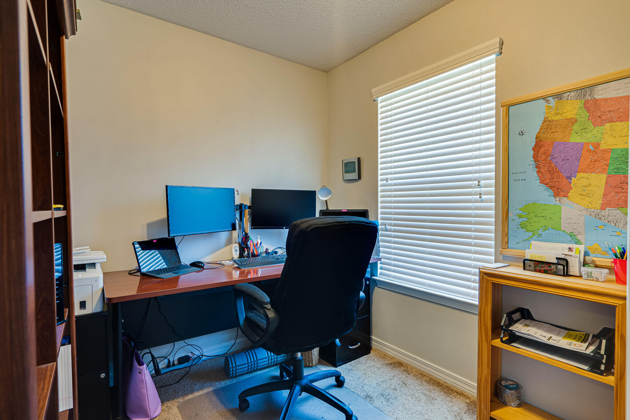 412 Plate Drive Crestview, FL 32539 - Photo 25 of 29 a view of a workspace with furniture and a window