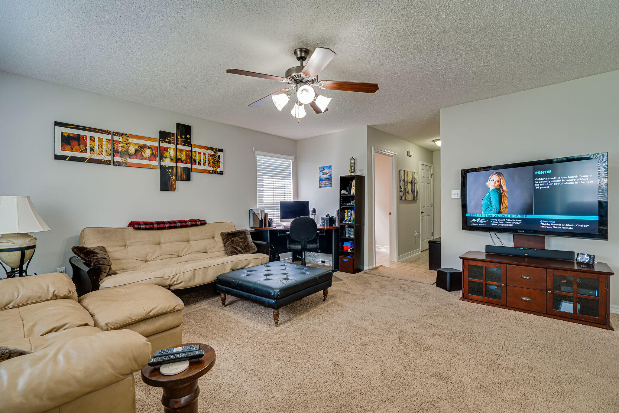 412 Plate Drive Crestview, FL 32539 - Photo 5 of 29 a living room with furniture and a flat screen tv