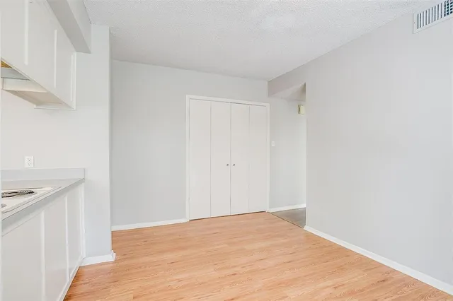 a view of empty room