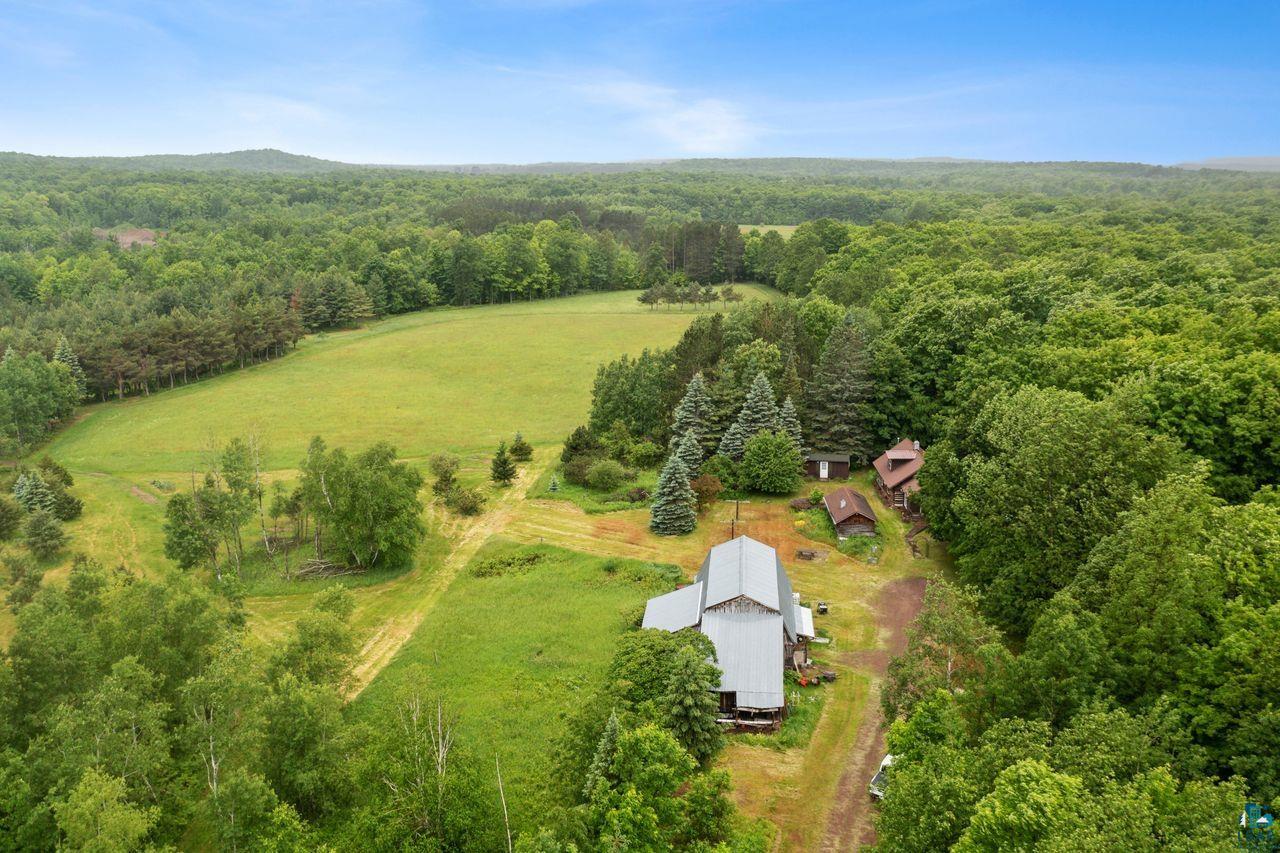 55675 Ashland Bayfield Road Mason, WI 54856 - Photo 26 of 26 Birds eye view of property featuring a rural view