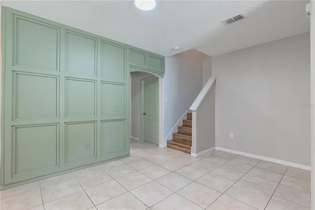 a kitchen with lots of counter top space