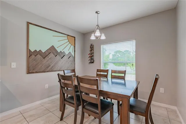 a view of a backyard with potted plants