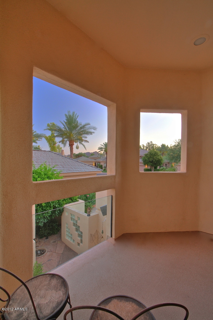 7425 East Gainey Ranch Road, Unit 24 Scottsdale, AZ 85258 - Photo 15 of 25 Bedroom 3 Balcony view