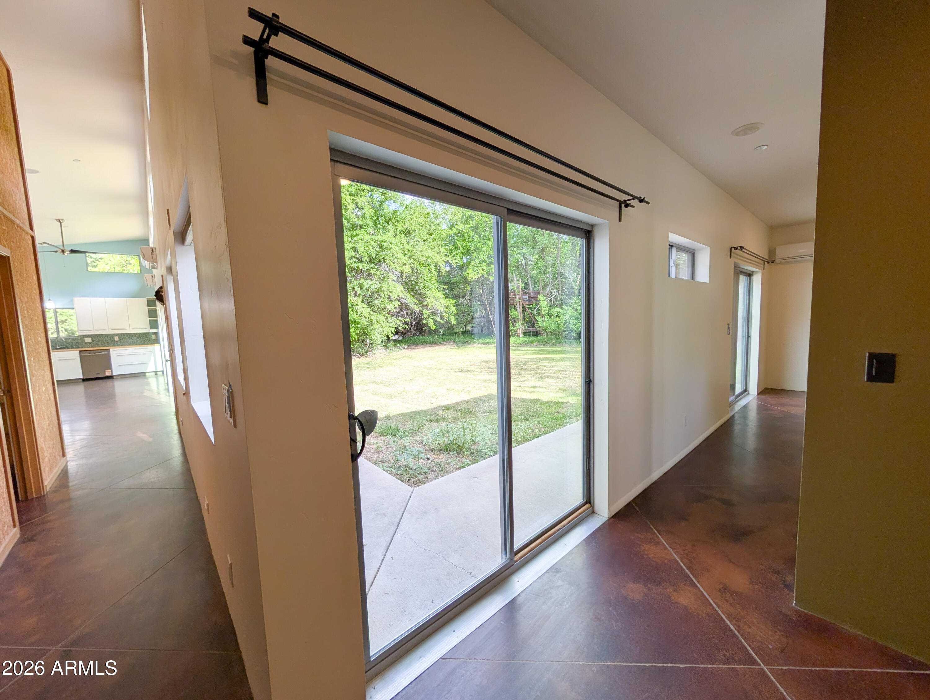 1165 North Willard Road Cottonwood, AZ 86326 - Photo 40 of 122 a view of hallway with furniture and a large window