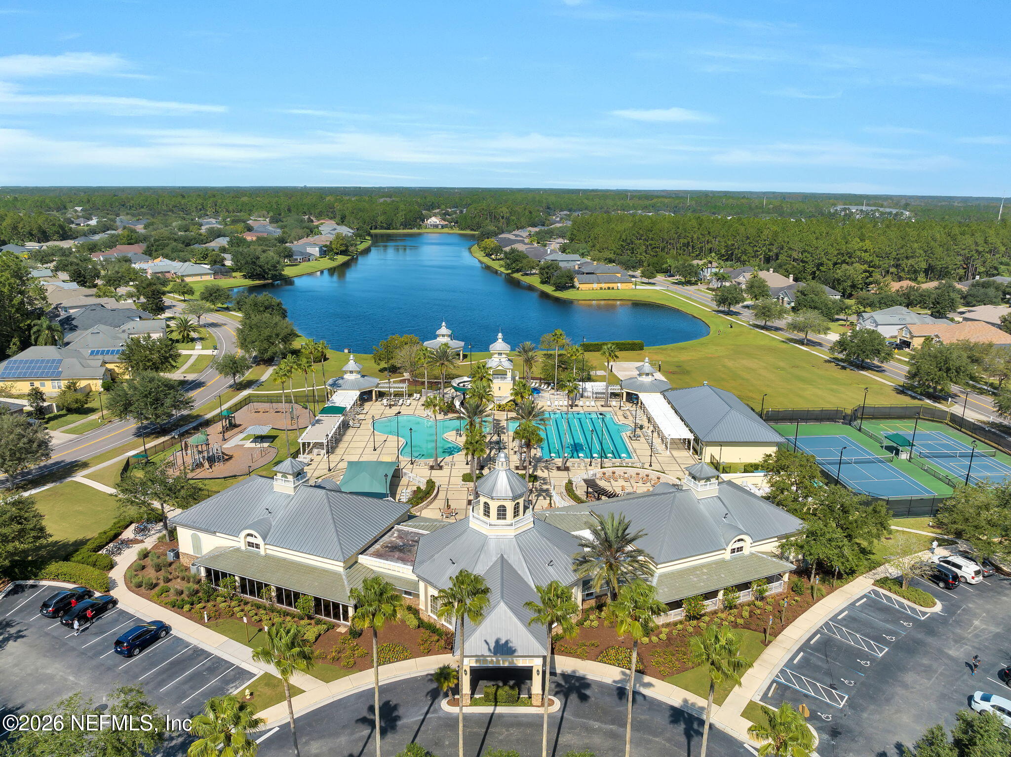 6191 White Tip Road Jacksonville, FL 32258 - Photo 56 of 58 an aerial view of residential houses with outdoor space