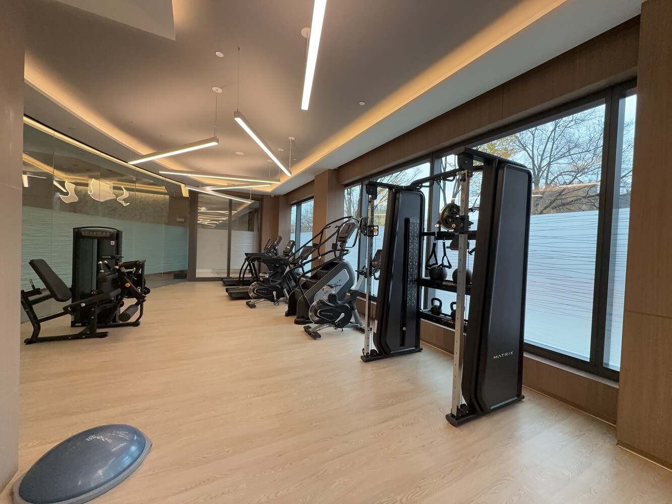 11-36 45th Road, Unit 403A Queens, NY 11101 - Photo 13 of 15 a view of a room with gym equipment