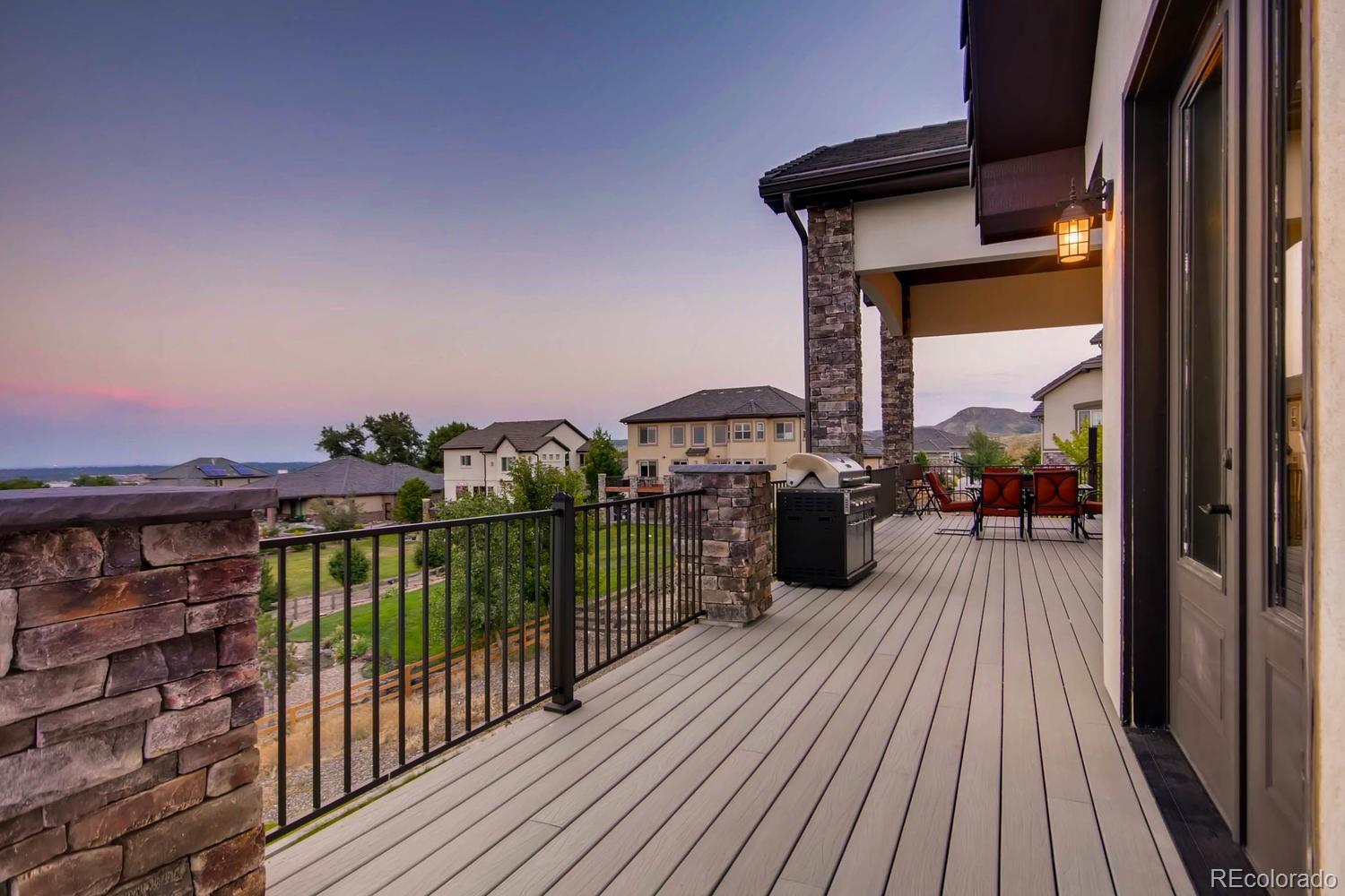4880 Easley Road Golden, CO 80403 - Photo 28 of 40 a view of a balcony with furniture