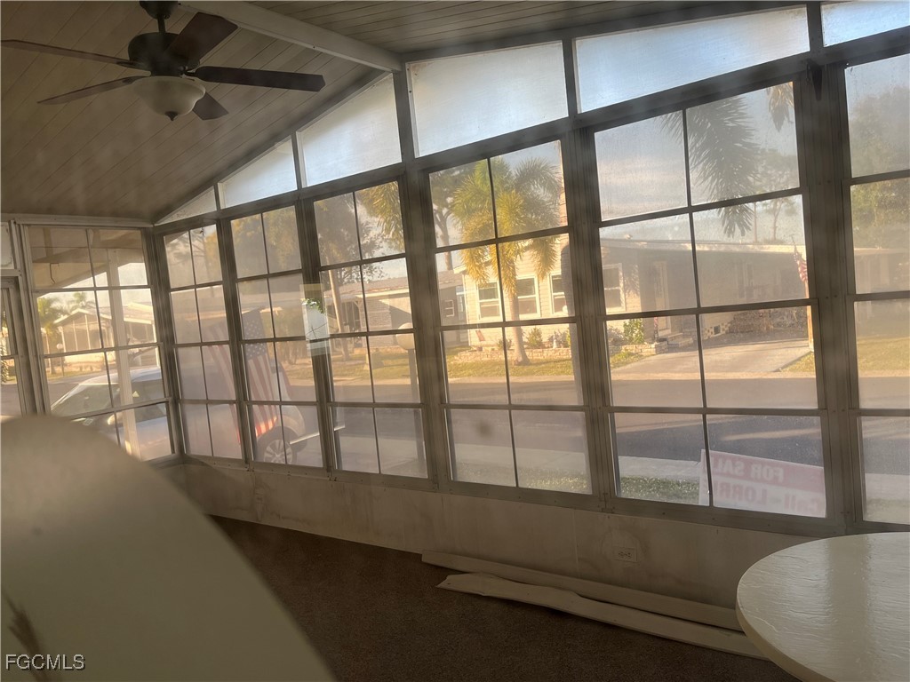 65 Sunset Circle North Fort Myers, FL 33903 - Photo 21 of 23 a view of an empty room with a window