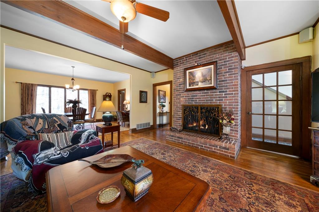 31 Coventry Drive Southeast Rome, GA 30161 - Photo 16 of 57 a living room with furniture and a fireplace