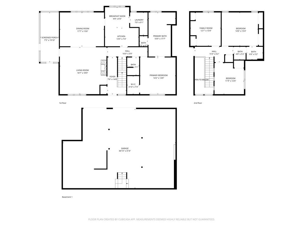 31 Coventry Drive Southeast Rome, GA 30161 - Photo 55 of 57 a picture of floor plan
