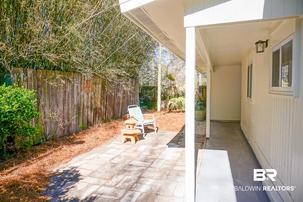 4159 Rebecca Road Mobile, AL 36609 - Photo 10 of 19 View of patio / terrace with a fenced backyard
