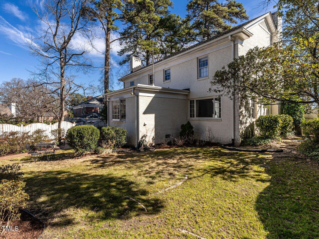 2521 St Marys Street Raleigh, NC 27609 - Photo 28 of 29 a view of a house with a snow in the yard