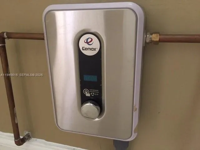 a view of a lake from a window