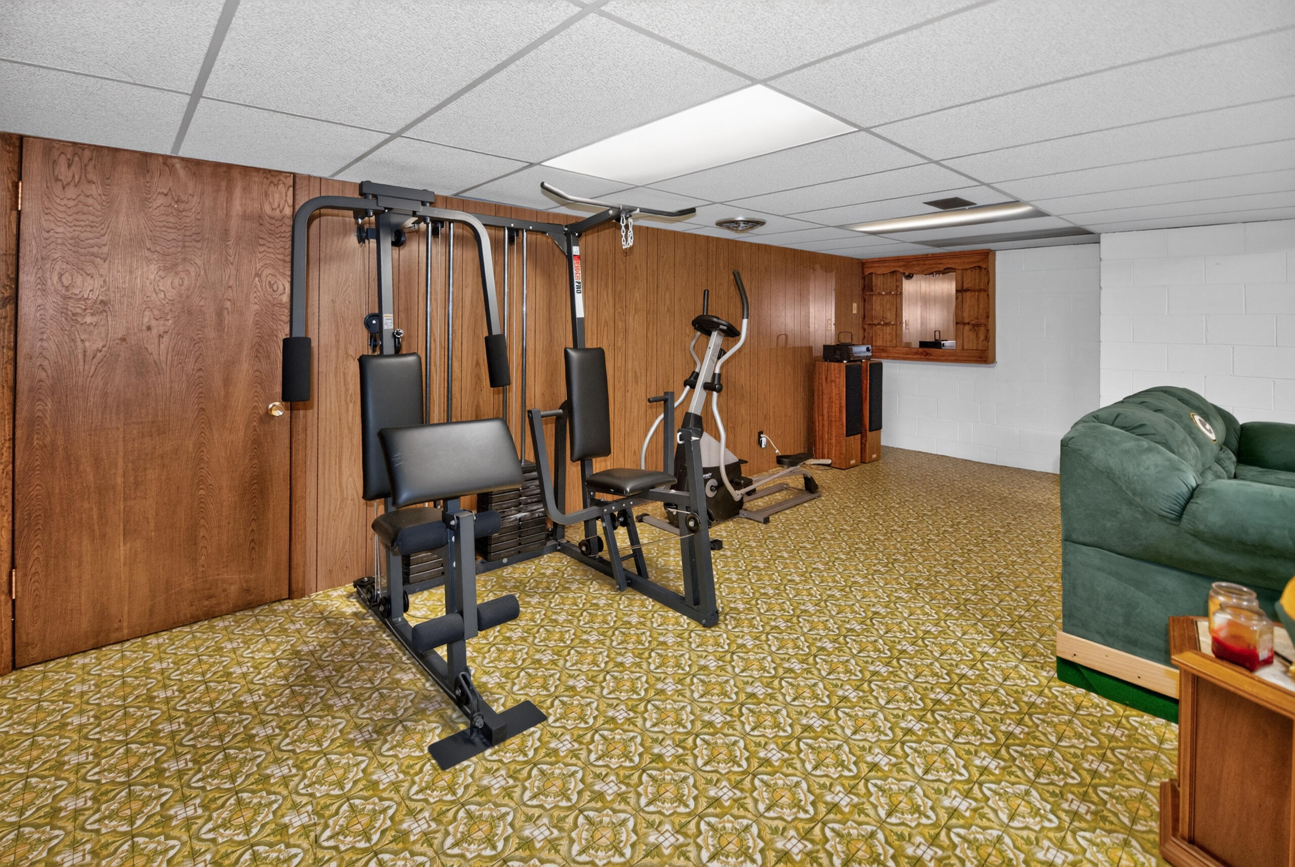 3174 Division Road Jackson, WI 53037 - Photo 31 of 47 Lower Rec Room