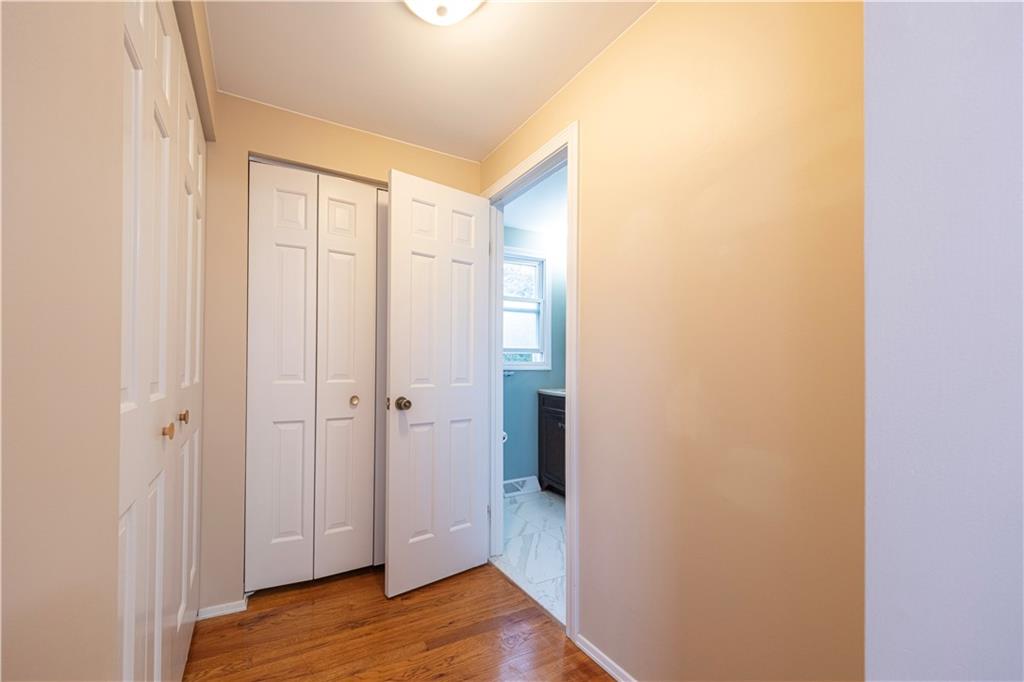 129 Mayberry Drive Monroeville, PA 15146 - Photo 19 of 40 a view of a bathroom with wooden floor