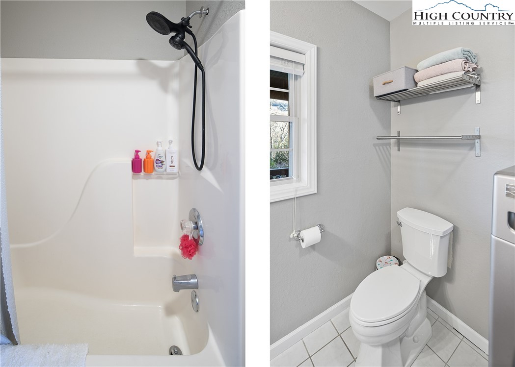 144 Grandfather Farms Road Banner Elk, NC 28604 - Photo 31 of 41 a bathroom with a toilet and a shower