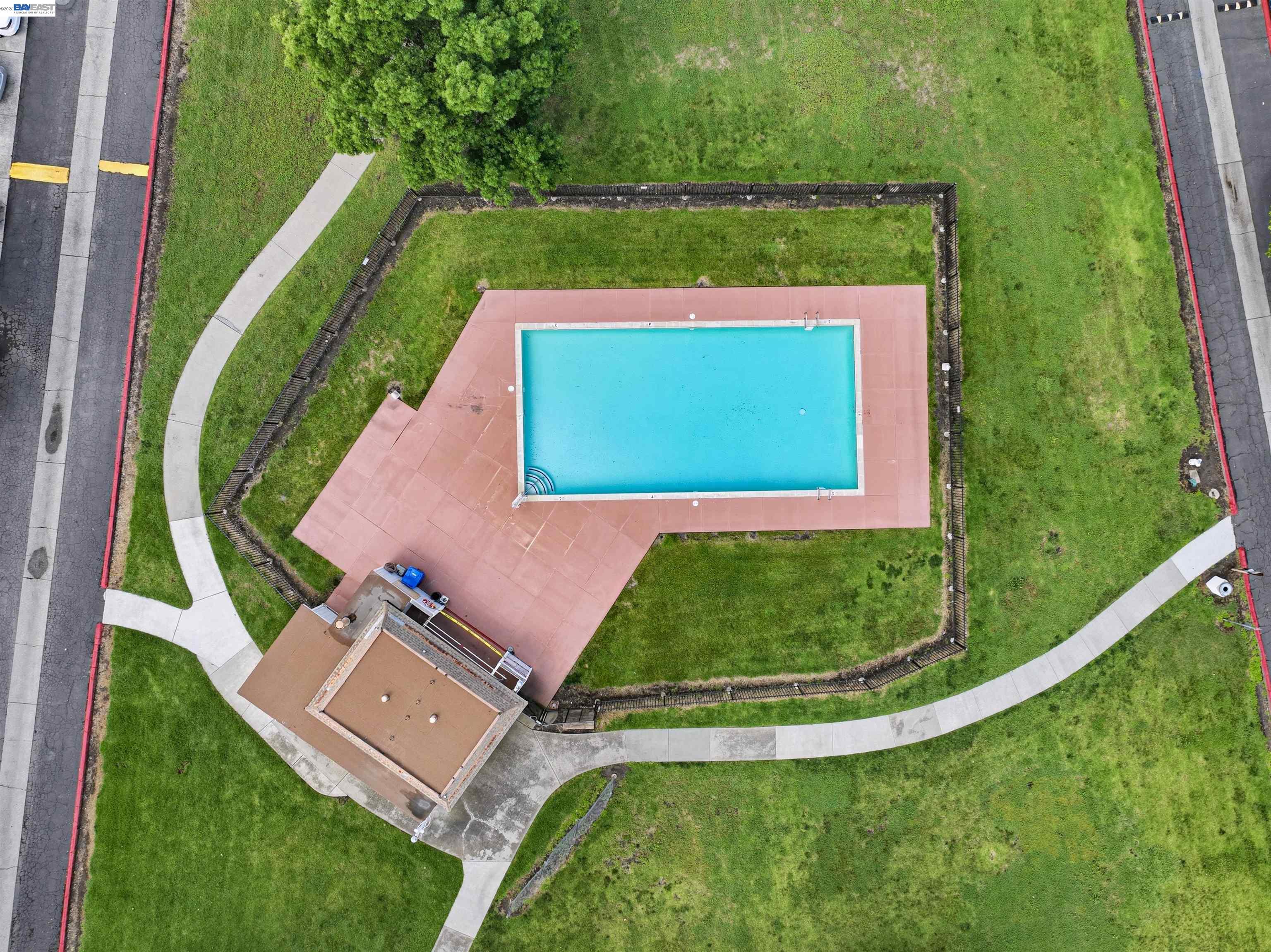 1494 Del Rio Circle, Unit D Concord, CA 94518 - Photo 8 of 8 an aerial view of a house