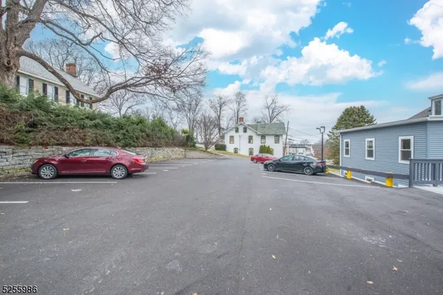 a car parked on the side of a street