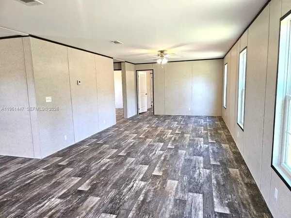 a view of empty room