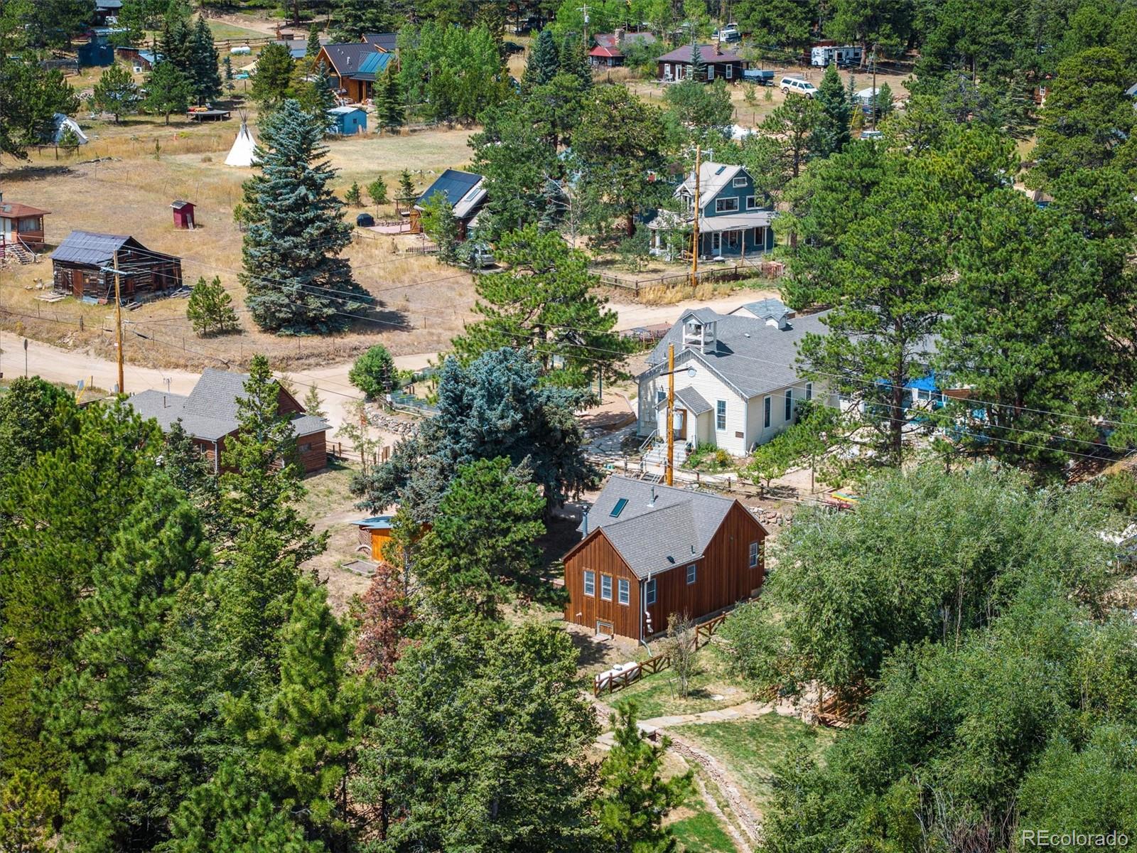 855 Main Street Boulder, CO 80302 - Photo 37 of 41 an aerial view of a house with outdoor space