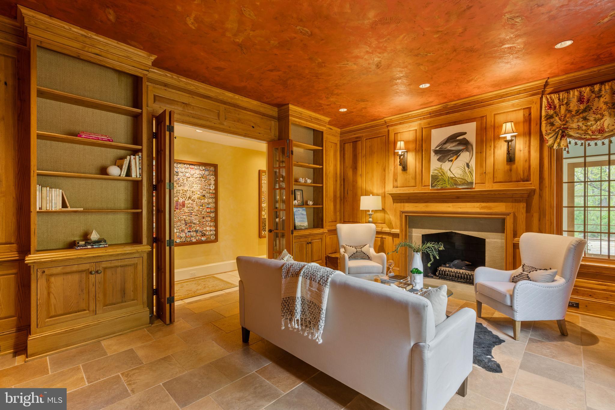 1151 Cumberstone Road Harwood, MD 20776 - Photo 14 of 37 Library with fireplace