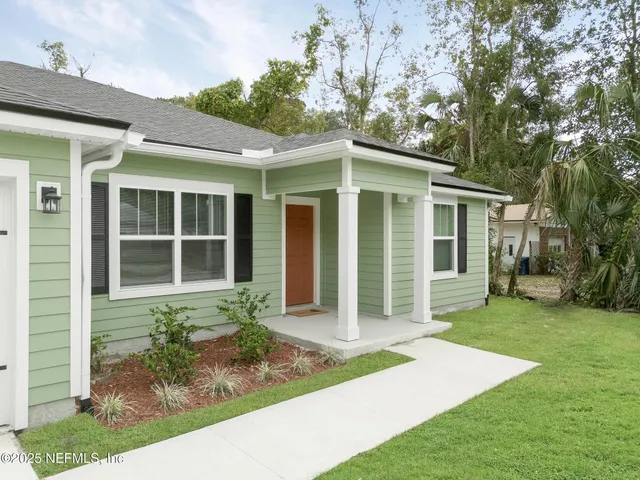 a view of outdoor space and yard