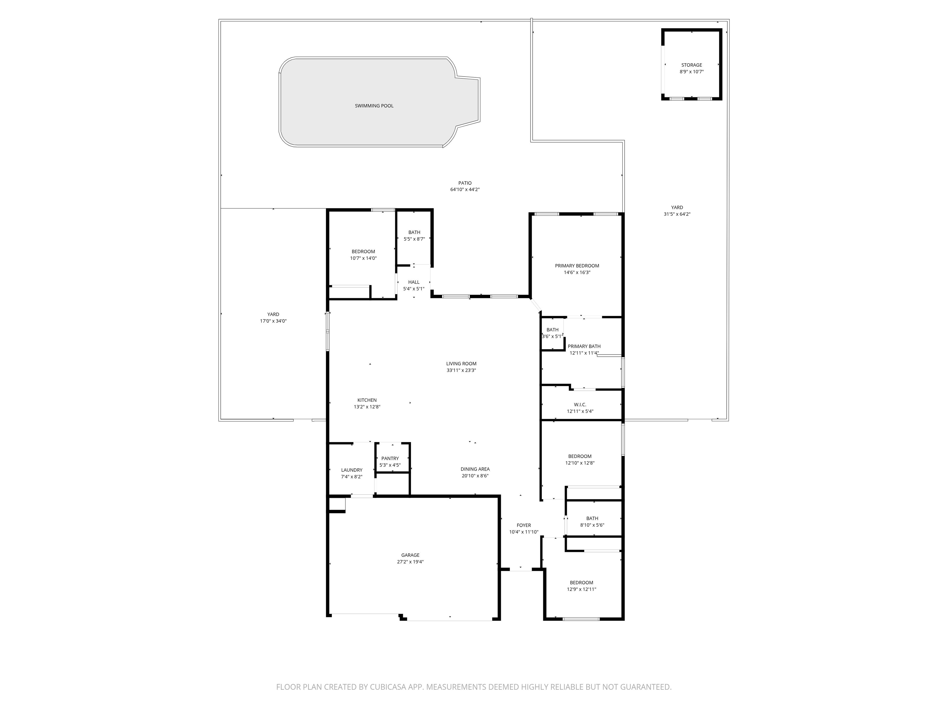 1885 Carly Street Foley, AL 36535 - Photo 40 of 40 Floor plan