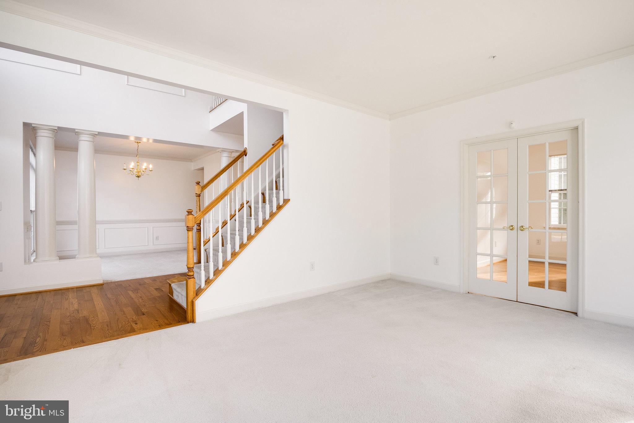 9117 Sumner Grove Drive Laurel, MD 20708 - Photo 10 of 43 Living Room, with Adjacent Office