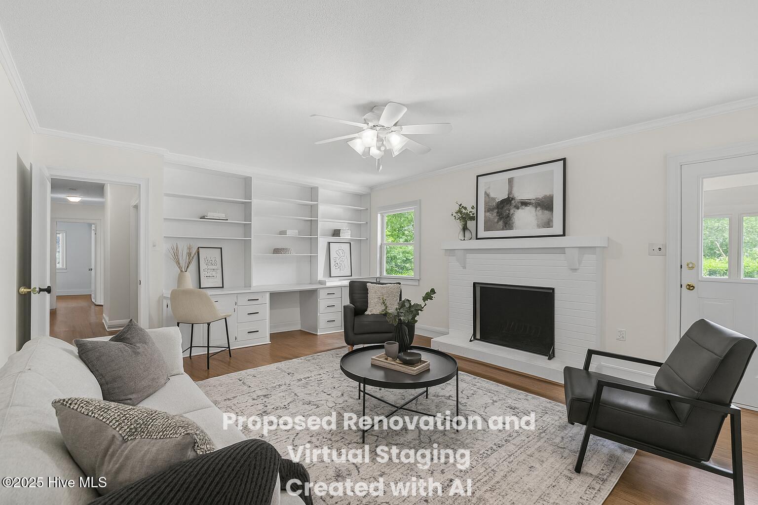 1902 York Street Kinston, NC 28504 - Photo 20 of 54 living room AI (2)