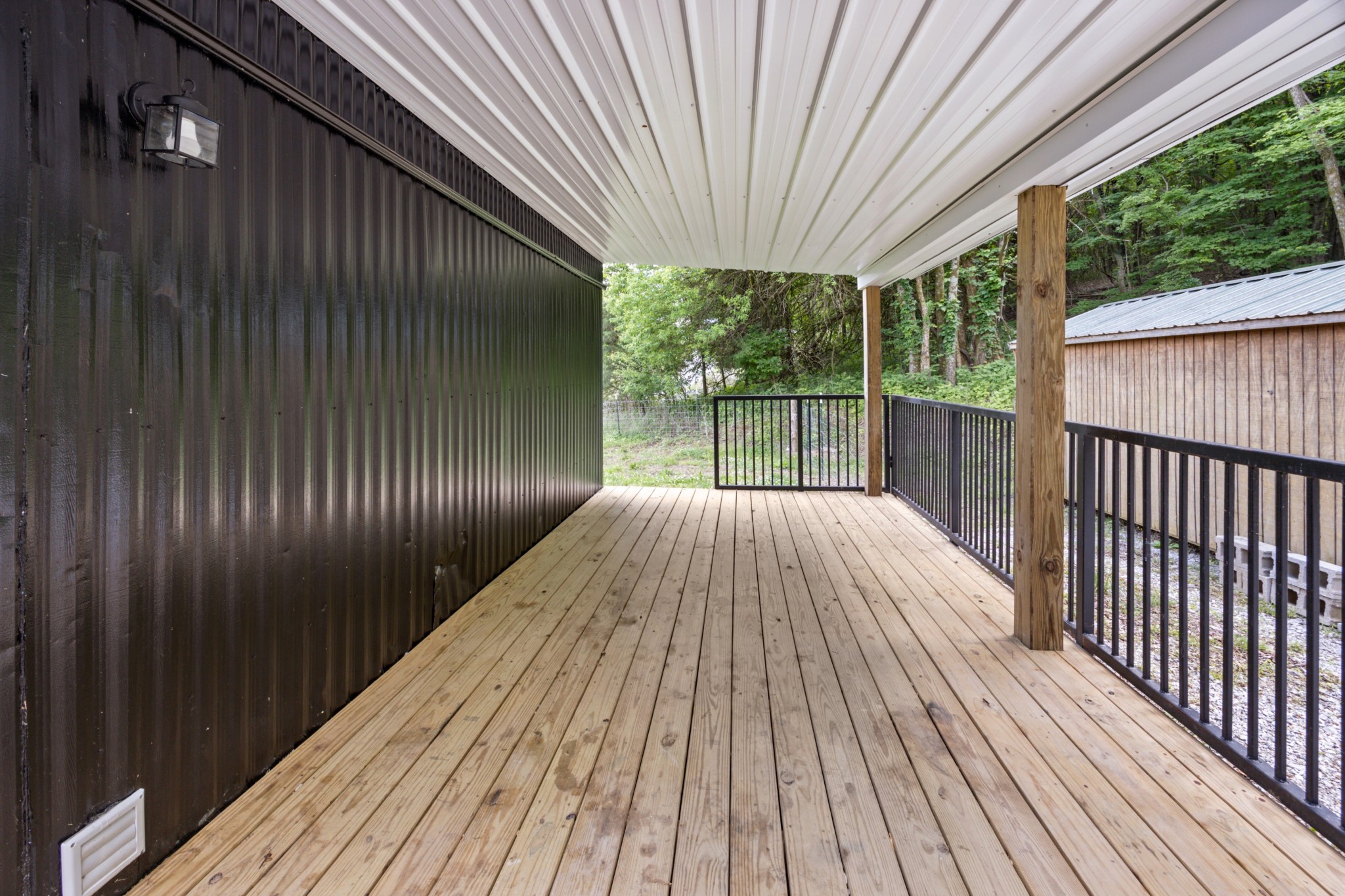 4455 Browning Branch Road Bethpage, TN 37022 - Photo 13 of 19 a view of balcony with wooden floor