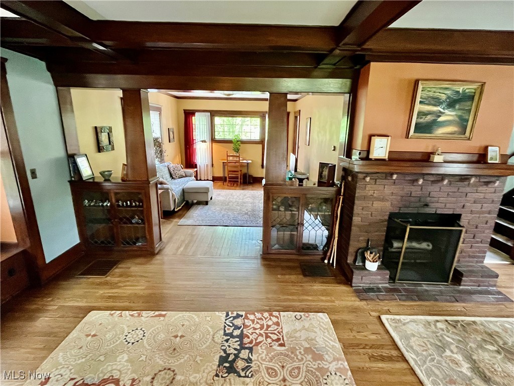 Gorgeous brick fireplace has been​​‌​​​​‌​​‌‌​‌‌​​‌​​​​‌​​​‌‌​‌‌‌ wood-burning.