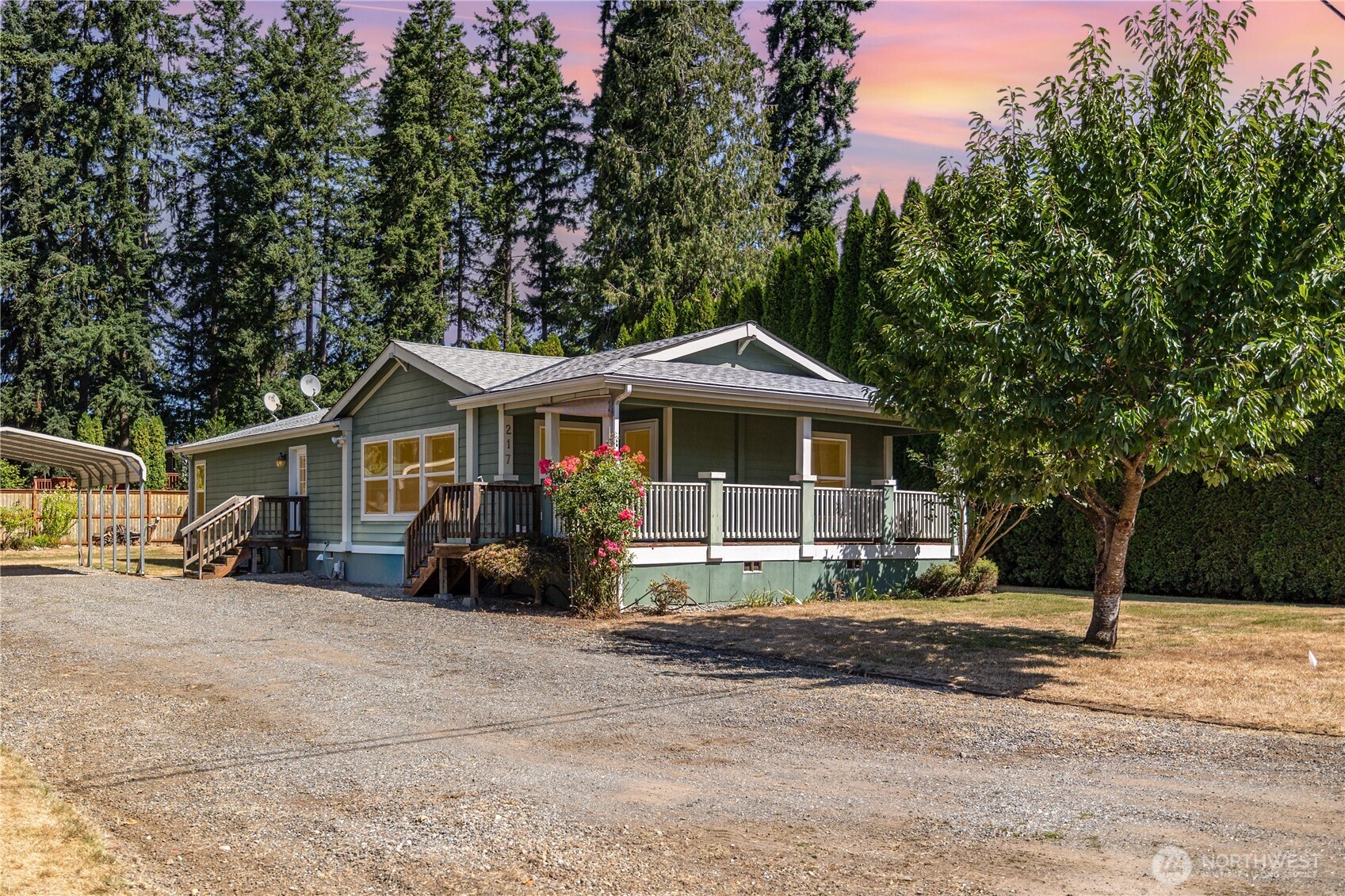 217 172nd Place Southwest Bothell, WA 98012 - Photo 1 of 31 a front view of a house with a yard