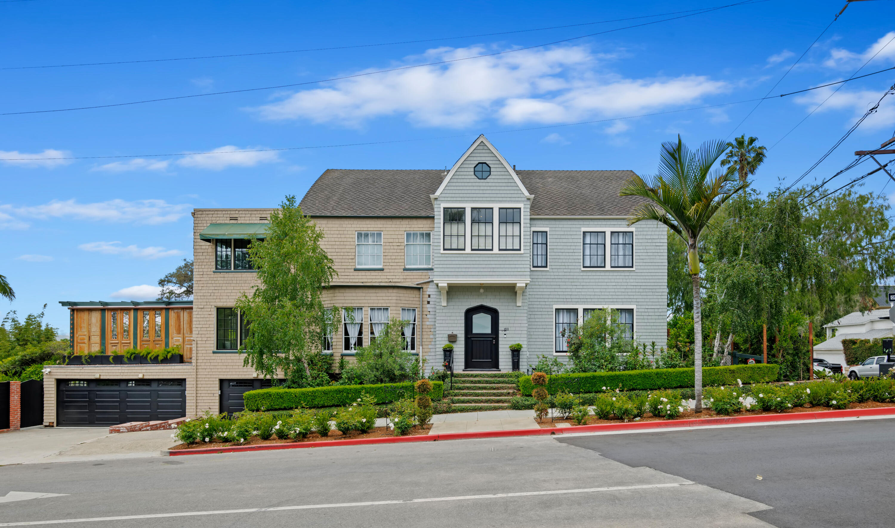 1833 Santa Barbara Street Santa Barbara, CA 93101 - Photo 34 of 34 a front view of a house with a garden