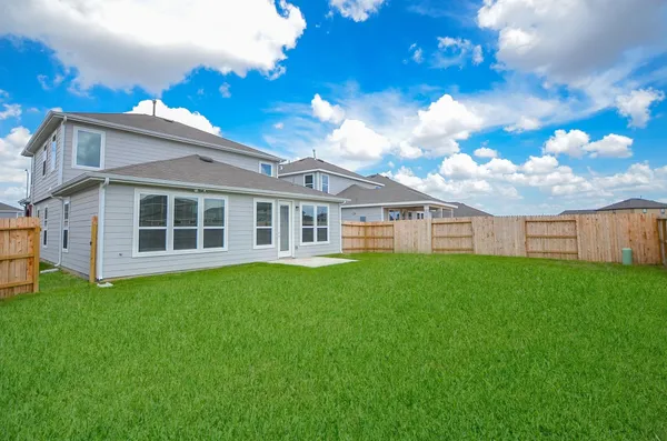 a view of a big yard with swimming pool