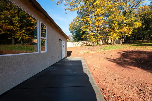 a view of an outdoor space with a lake view