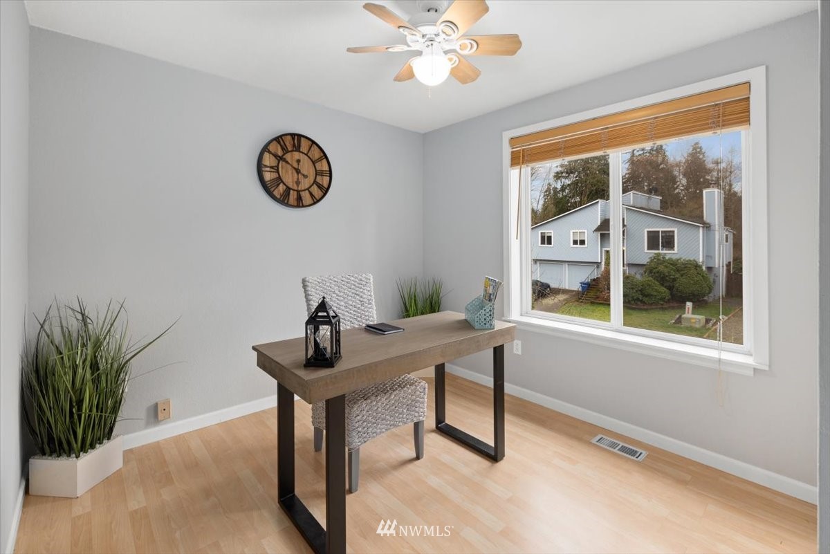 1723 225th Street Southeast Bothell, WA 98021 - Photo 15 of 40 a view of a workspace with a window