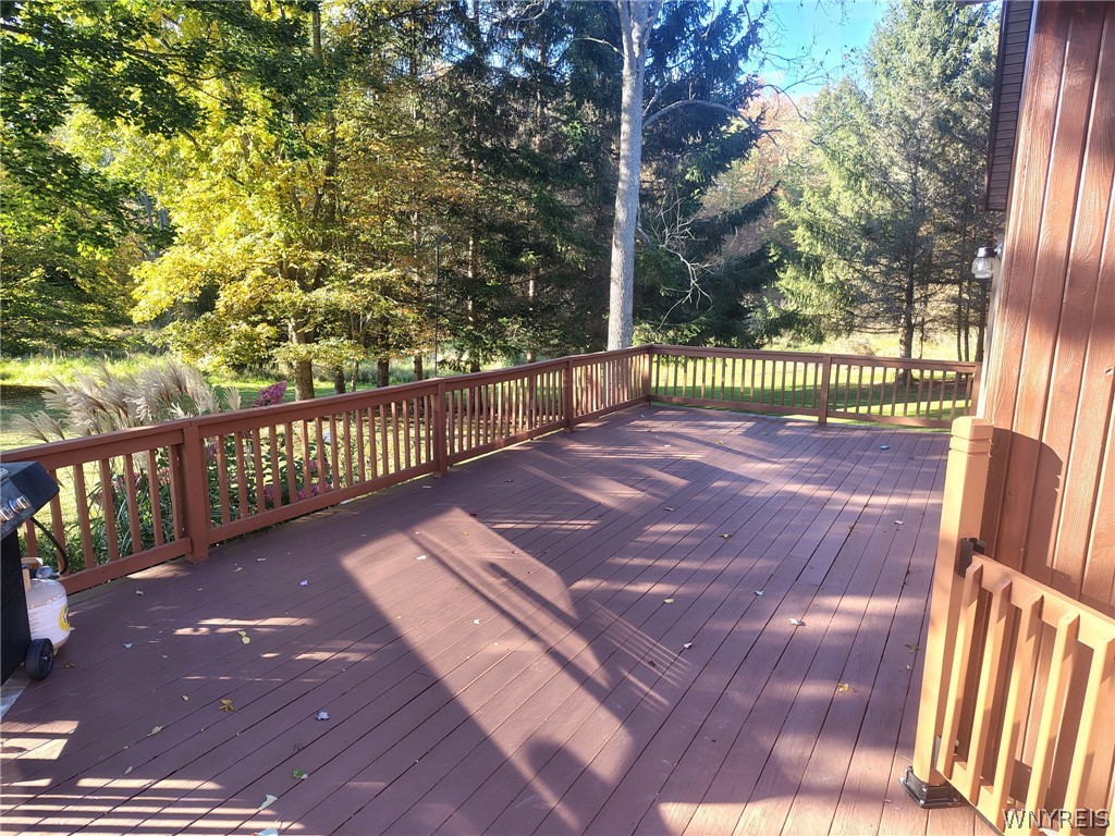 1999 Dugan Road Olean, NY 14760 - Photo 23 of 30 Mature trees frame the view from this spacious woo