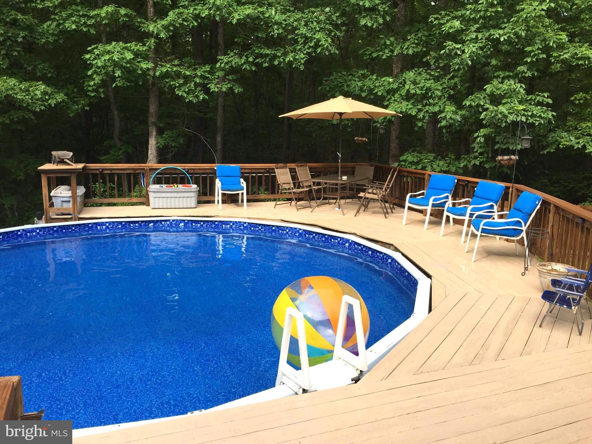 14109 Goldvein Road Goldvein, VA 22720 - Photo 19 of 23 The pool in the summer!