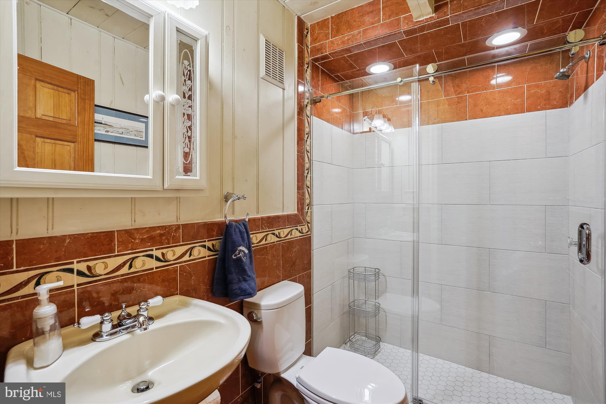 19744 Ridgeside Road Bluemont, VA 20135 - Photo 66 of 82 3rd full bath; updated w walk in shower